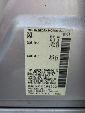 Photo 12 VIN: 1N4AL3AP1FC194222 - NISSAN ALTIMA 