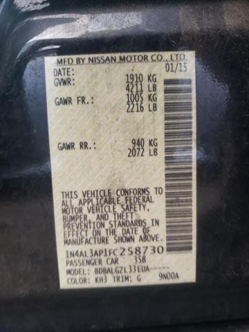 Photo 11 VIN: 1N4AL3AP1FC258730 - NISSAN ALTIMA 