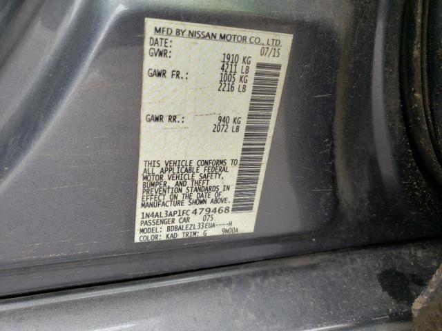 Photo 9 VIN: 1N4AL3AP1FC479468 - NISSAN ALTIMA 2.5 