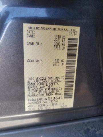 Photo 9 VIN: 1N4AL3AP1FN373641 - NISSAN ALTIMA 2.5 