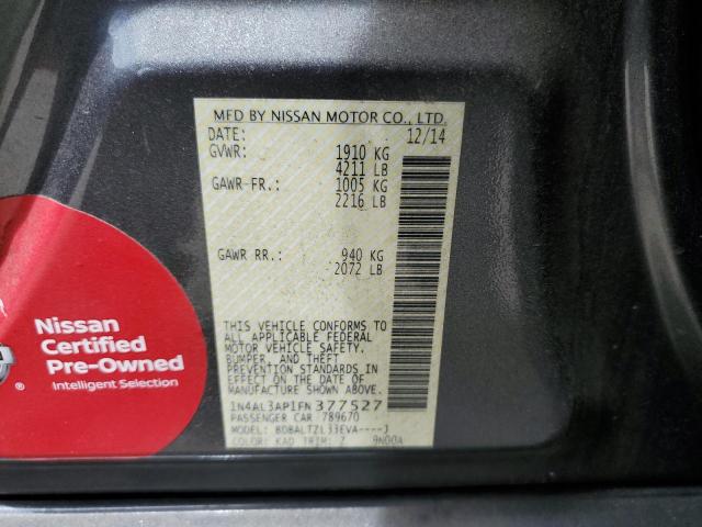 Photo 11 VIN: 1N4AL3AP1FN377527 - NISSAN ALTIMA 2.5 