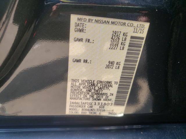 Photo 9 VIN: 1N4AL3AP1GC131803 - NISSAN ALTIMA 2.5 