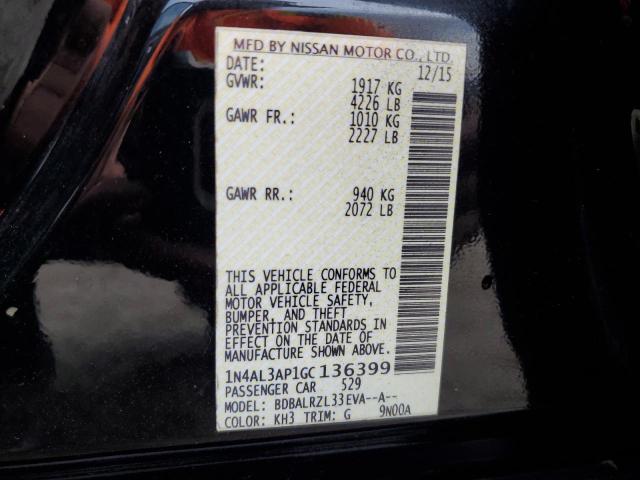 Photo 12 VIN: 1N4AL3AP1GC136399 - NISSAN ALTIMA 2.5 