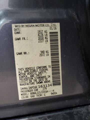 Photo 11 VIN: 1N4AL3AP1GC163134 - NISSAN ALTIMA 