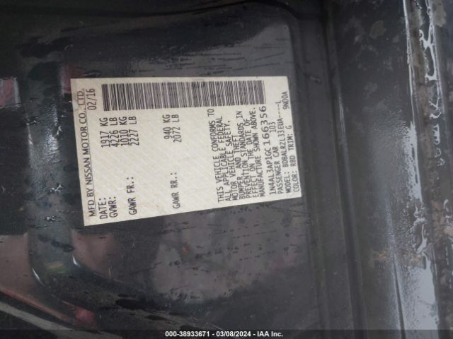 Photo 8 VIN: 1N4AL3AP1GC166356 - NISSAN ALTIMA 