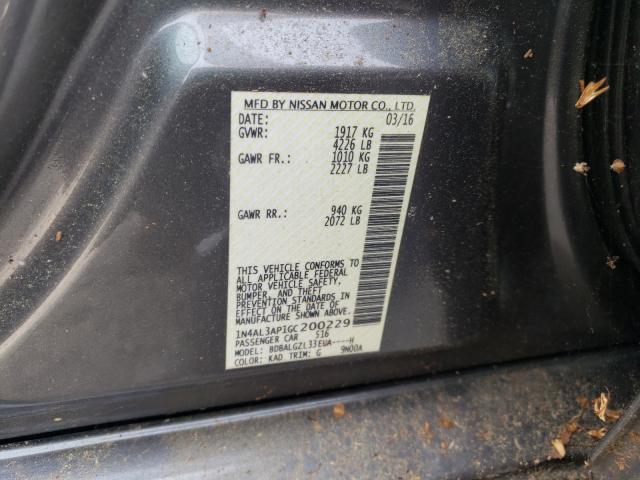 Photo 9 VIN: 1N4AL3AP1GC200229 - NISSAN ALTIMA 2.5 