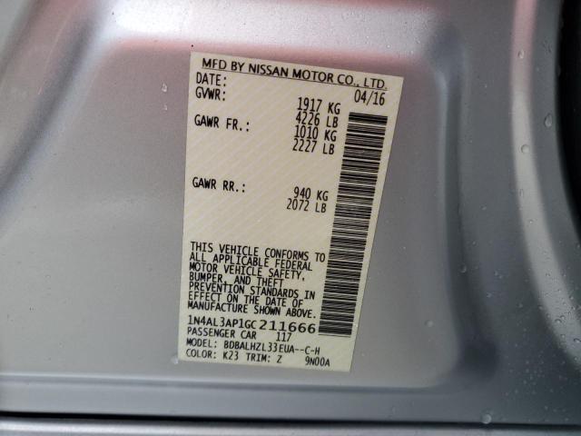 Photo 12 VIN: 1N4AL3AP1GC211666 - NISSAN ALTIMA 