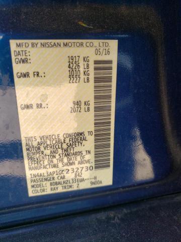 Photo 11 VIN: 1N4AL3AP1GC232730 - NISSAN ALTIMA 2.5 