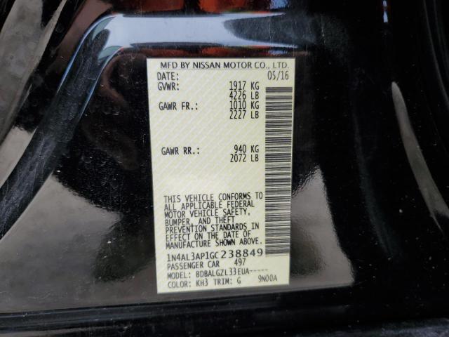 Photo 11 VIN: 1N4AL3AP1GC238849 - NISSAN ALTIMA 2.5 