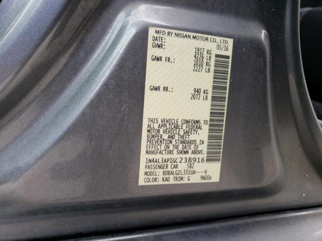 Photo 11 VIN: 1N4AL3AP1GC238916 - NISSAN ALTIMA 2.5 