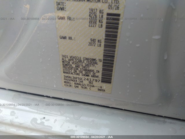 Photo 8 VIN: 1N4AL3AP1GC241797 - NISSAN ALTIMA 