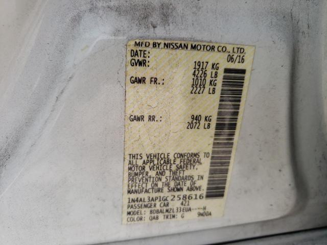 Photo 12 VIN: 1N4AL3AP1GC258616 - NISSAN ALTIMA 