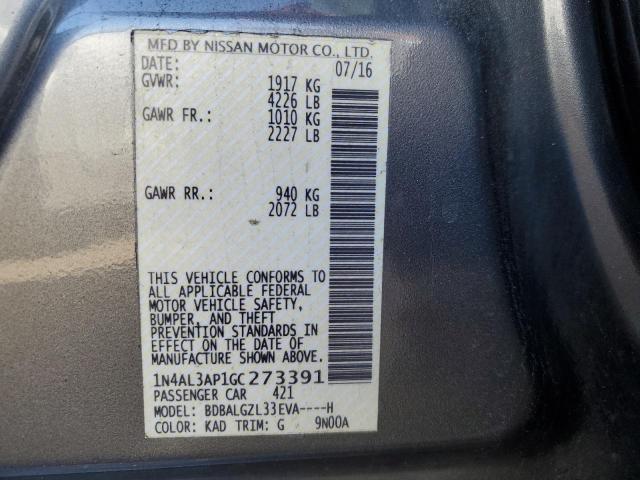 Photo 11 VIN: 1N4AL3AP1GC273391 - NISSAN ALTIMA 