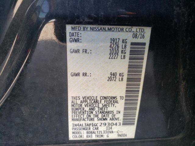 Photo 12 VIN: 1N4AL3AP1GC293043 - NISSAN ALTIMA 2.5 