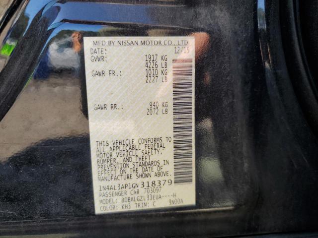 Photo 11 VIN: 1N4AL3AP1GN318379 - NISSAN ALTIMA 2.5 