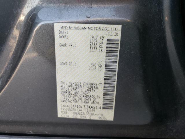 Photo 9 VIN: 1N4AL3AP1GN330614 - NISSAN ALTIMA 2.5 