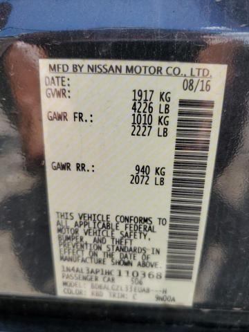 Photo 11 VIN: 1N4AL3AP1HC110368 - NISSAN ALTIMA 