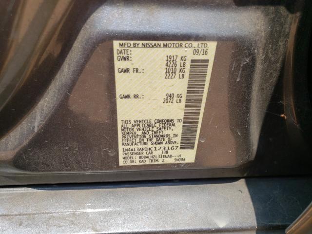 Photo 9 VIN: 1N4AL3AP1HC123167 - NISSAN ALTIMA 2.5 