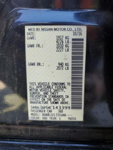 Photo 11 VIN: 1N4AL3AP1HC143399 - NISSAN ALTIMA 