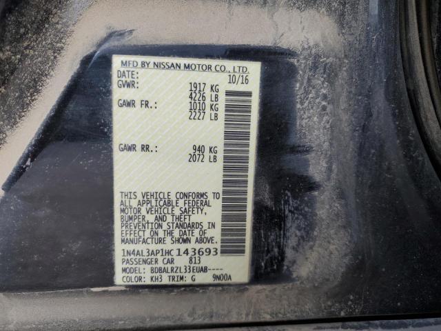 Photo 12 VIN: 1N4AL3AP1HC143693 - NISSAN ALTIMA 