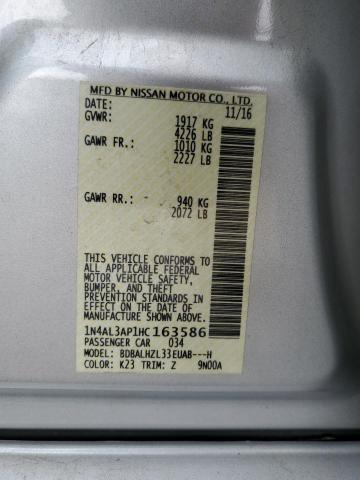 Photo 11 VIN: 1N4AL3AP1HC163586 - NISSAN ALTIMA 2.5 