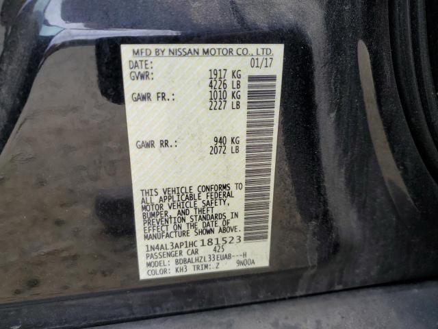 Photo 11 VIN: 1N4AL3AP1HC181523 - NISSAN ALTIMA 2.5 