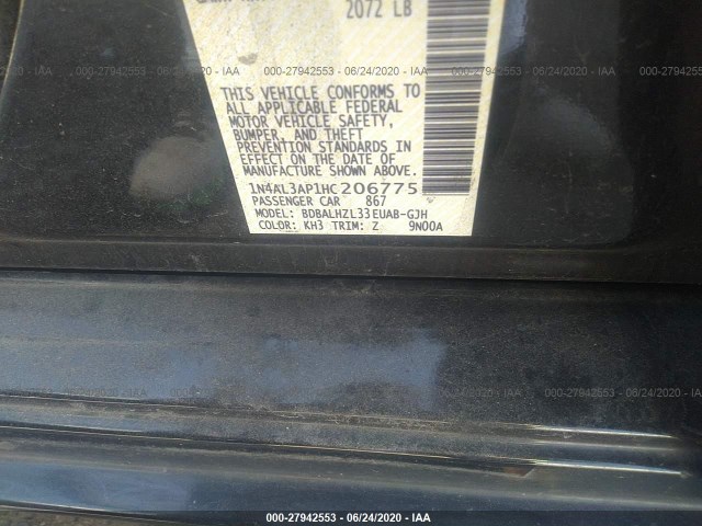 Photo 8 VIN: 1N4AL3AP1HC206775 - NISSAN ALTIMA 