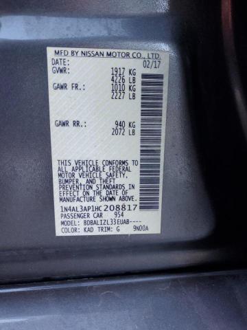 Photo 12 VIN: 1N4AL3AP1HC208817 - NISSAN ALTIMA 