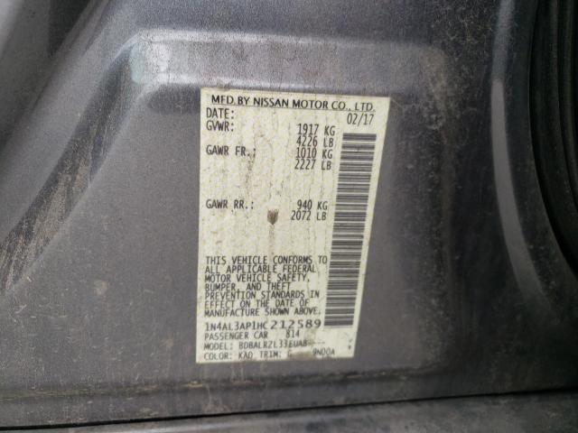 Photo 9 VIN: 1N4AL3AP1HC212589 - NISSAN ALTIMA 2.5 