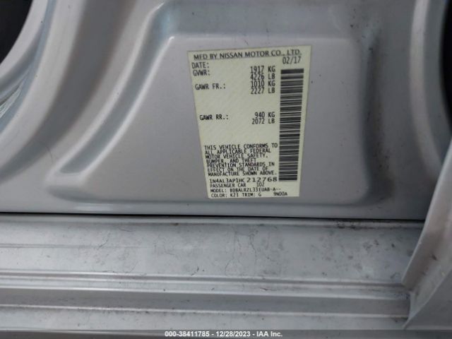 Photo 8 VIN: 1N4AL3AP1HC212768 - NISSAN ALTIMA 