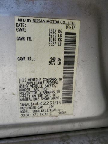 Photo 11 VIN: 1N4AL3AP1HC225195 - NISSAN ALTIMA 