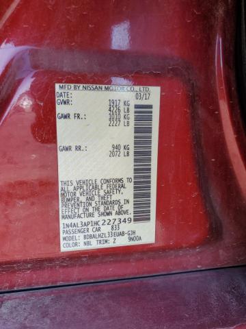 Photo 11 VIN: 1N4AL3AP1HC227349 - NISSAN ALTIMA 2.5 