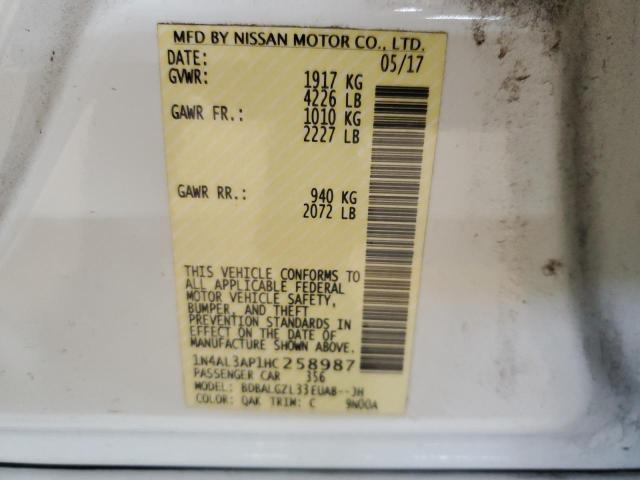 Photo 11 VIN: 1N4AL3AP1HC258987 - NISSAN ALTIMA 2.5 