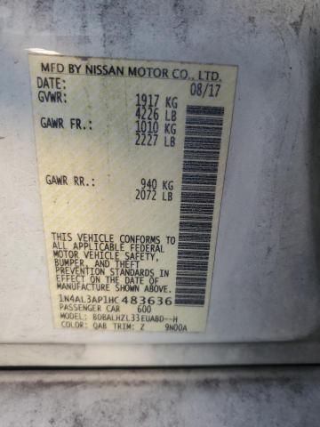 Photo 11 VIN: 1N4AL3AP1HC483636 - NISSAN ALTIMA 