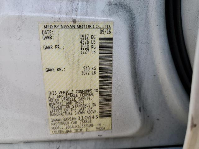 Photo 11 VIN: 1N4AL3AP1HN310445 - NISSAN ALTIMA 2.5 