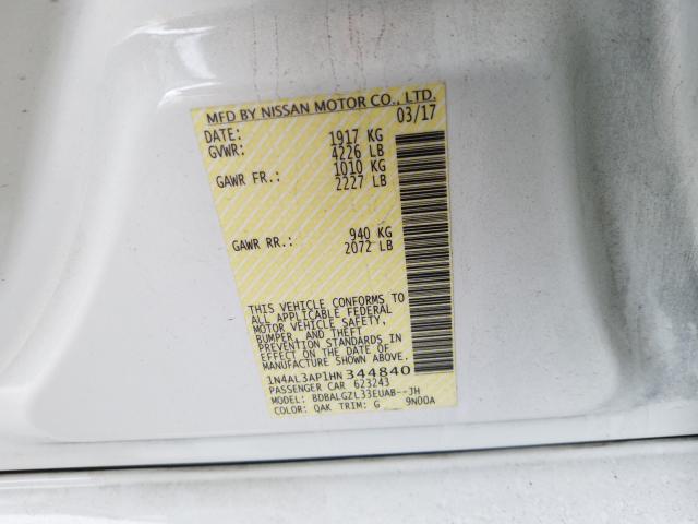 Photo 9 VIN: 1N4AL3AP1HN344840 - NISSAN ALTIMA 2.5 