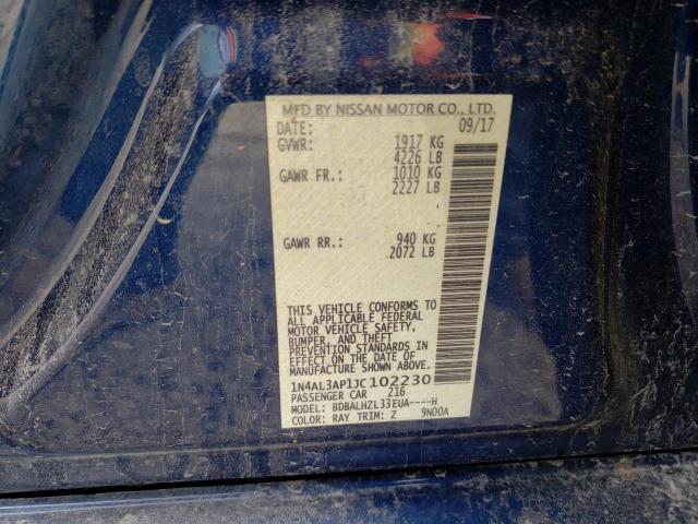 Photo 11 VIN: 1N4AL3AP1JC102230 - NISSAN ALTIMA 2.5 