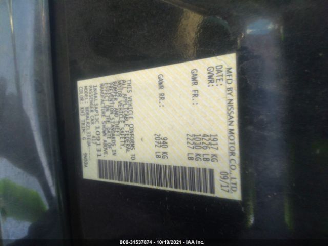 Photo 8 VIN: 1N4AL3AP1JC109131 - NISSAN ALTIMA 