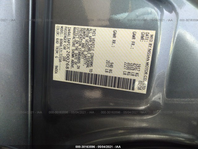 Photo 8 VIN: 1N4AL3AP1JC200268 - NISSAN ALTIMA 