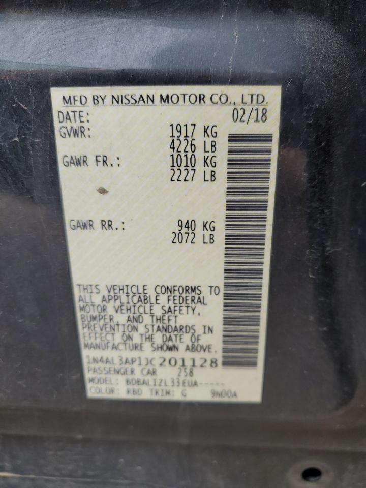 Photo 12 VIN: 1N4AL3AP1JC201128 - NISSAN ALTIMA 