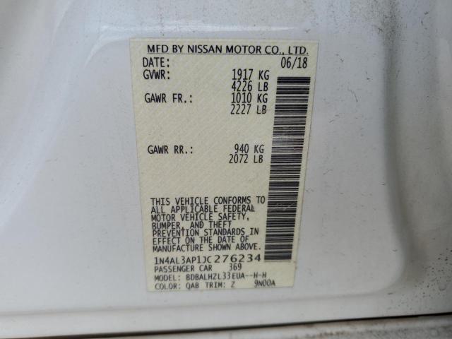 Photo 11 VIN: 1N4AL3AP1JC276234 - NISSAN ALTIMA 