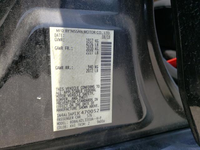 Photo 9 VIN: 1N4AL3AP1JC470052 - NISSAN ALTIMA 2.5 