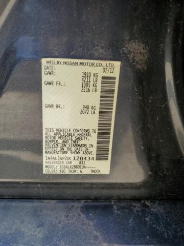 Photo 11 VIN: 1N4AL3AP2DC120434 - NISSAN ALTIMA 