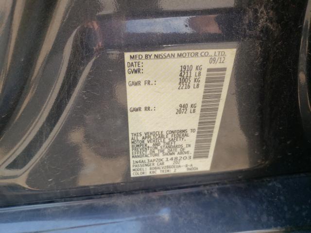 Photo 9 VIN: 1N4AL3AP2DC148203 - NISSAN ALTIMA 2.5 