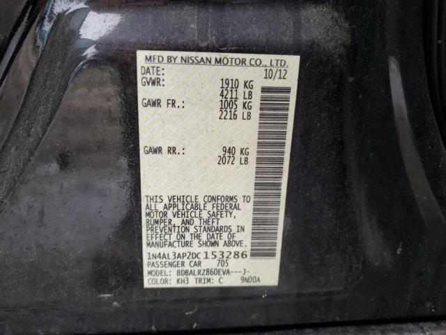 Photo 9 VIN: 1N4AL3AP2DC153286 - NISSAN ALTIMA 2.5 