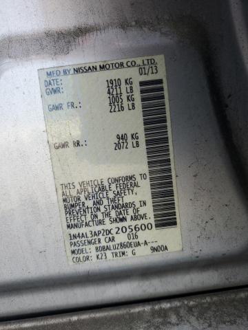 Photo 11 VIN: 1N4AL3AP2DC205600 - NISSAN ALTIMA 