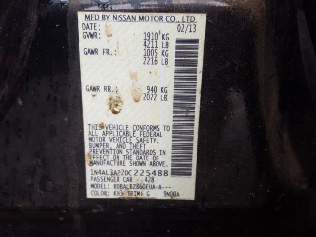 Photo 9 VIN: 1N4AL3AP2DC225488 - NISSAN ALTIMA 2.5 