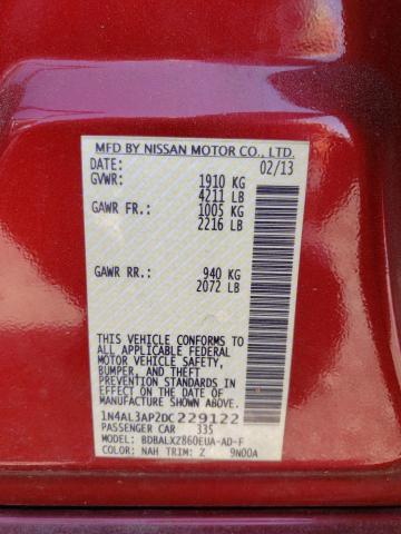 Photo 11 VIN: 1N4AL3AP2DC229122 - NISSAN ALTIMA 2.5 