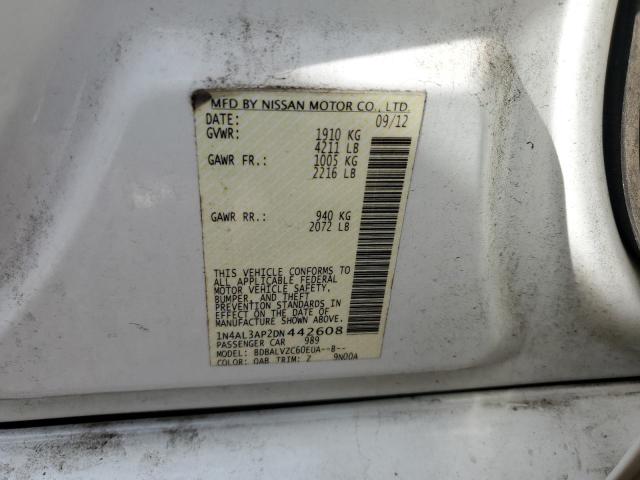 Photo 11 VIN: 1N4AL3AP2DN442608 - NISSAN ALTIMA 