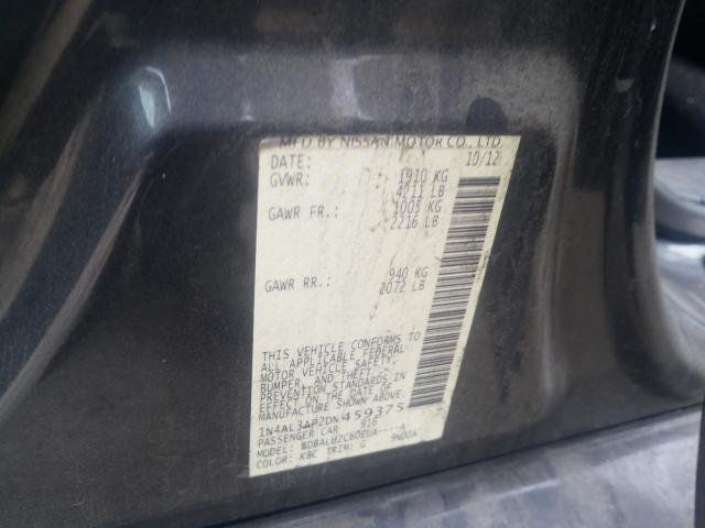 Photo 9 VIN: 1N4AL3AP2DN459375 - NISSAN ALTIMA 2.5 